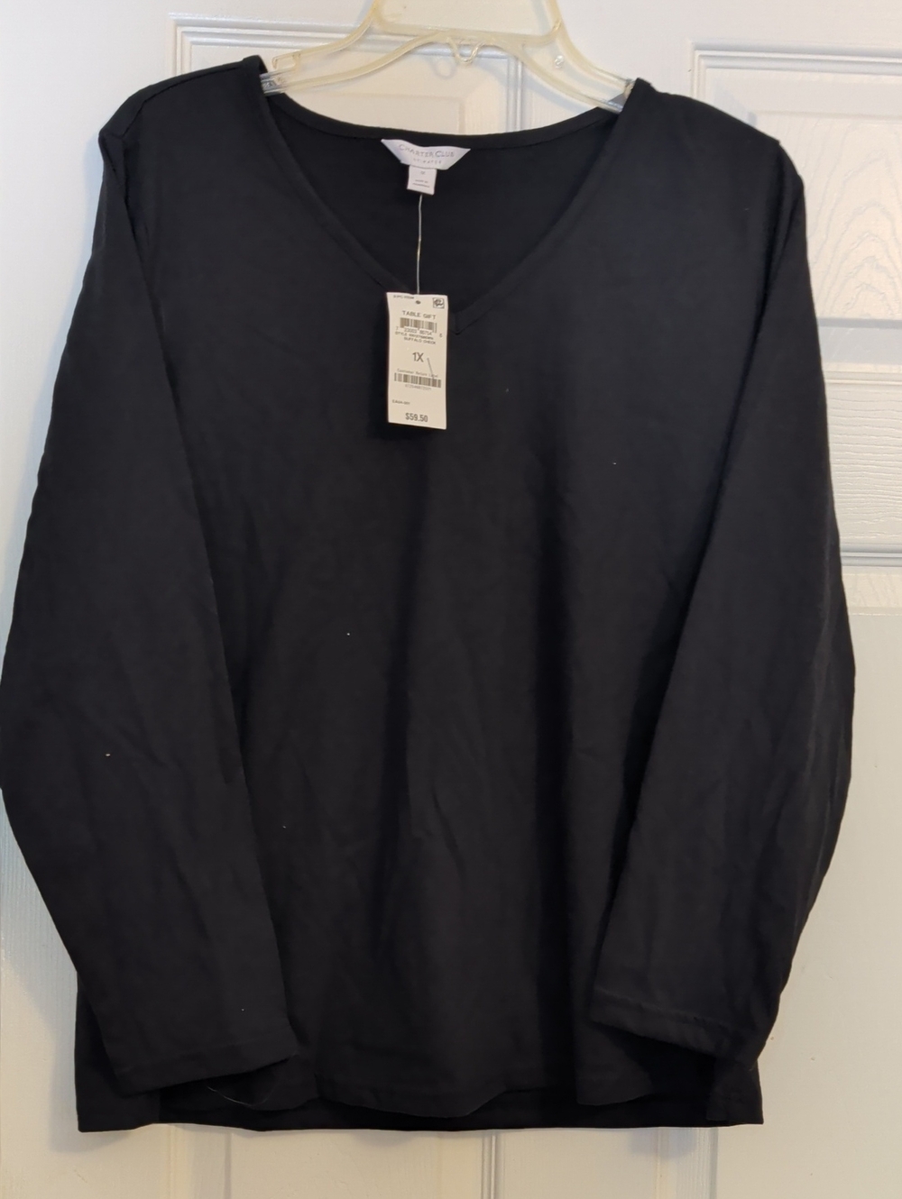 CHARTER CLUB V Neck T Shirt NWT